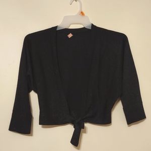 Itsu Sparkly Black Cardigan